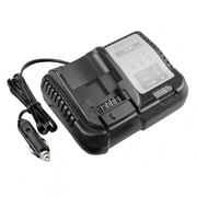 DCB112 Car Charger for De*walt 12V/20V Max Battery, Cigarette Lighter Plug w/ LED, Replacement for DCB206 DCB120
