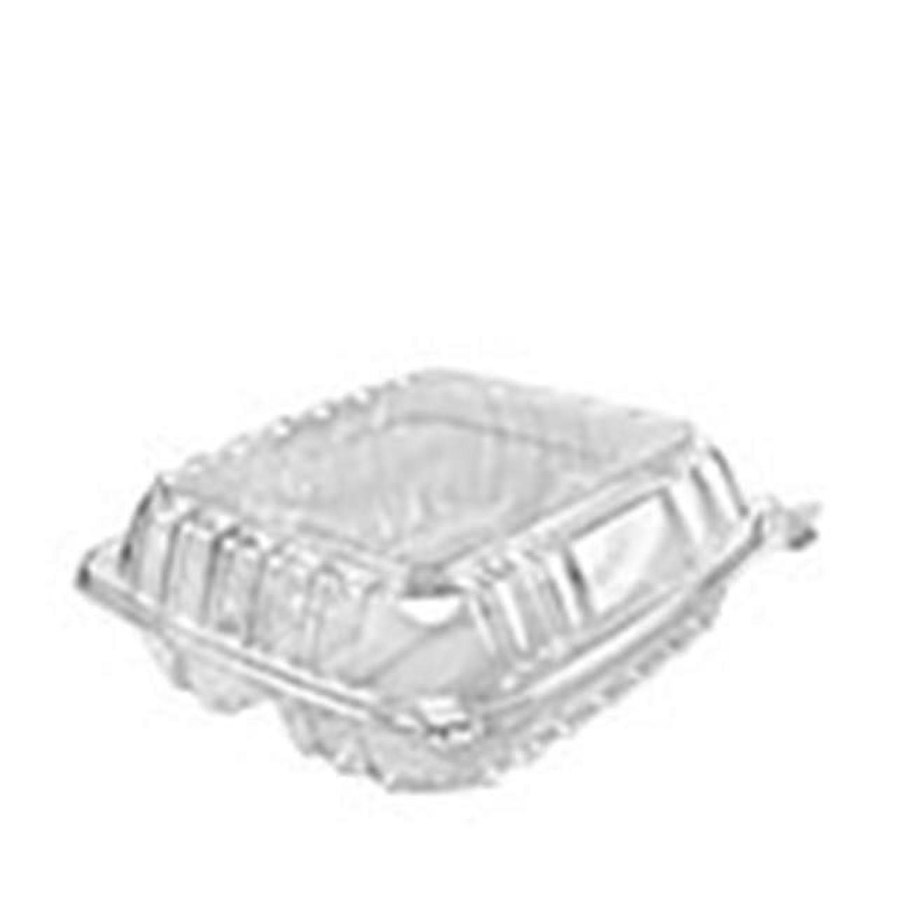 DCC 3 Compartment ClearSeal Hinged Lid Containers