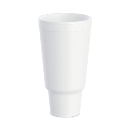 DCC 44 oz Horizon Flush Fill Foam Cup, White
