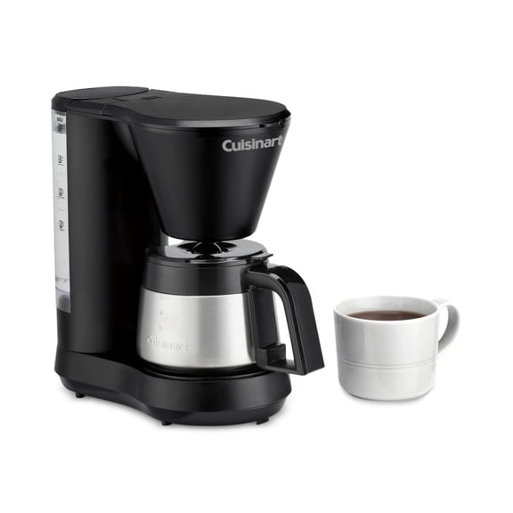 DCC-5570NAS 5-Cup Stainless Steel Carafe Drip Coffee Maker, Compact Brewer for Small Spaces