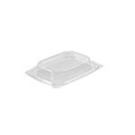 DCC ClearPac Plastic Container Lids, Clear - 63 per Pack - Pack of 16