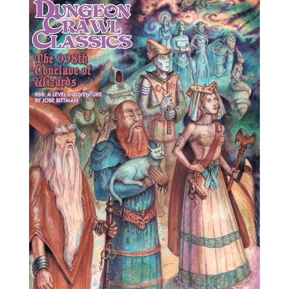 Dungeon Crawl Classics #88: The 998th Conclave of Wizards (Paperback)