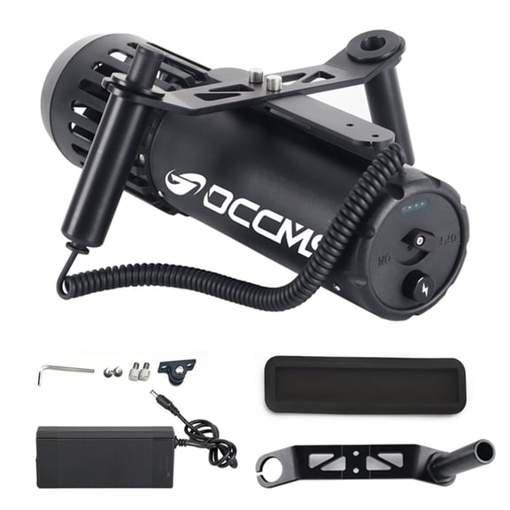 DCCMS Underwater Scooter, Thumb-Control SeaScooter with Action Camera Mount, Suitable for Surfing, Scuba Diving & Snorkeling, Portable & Powerful Water Scooter for Both Adult & Kids (Black)