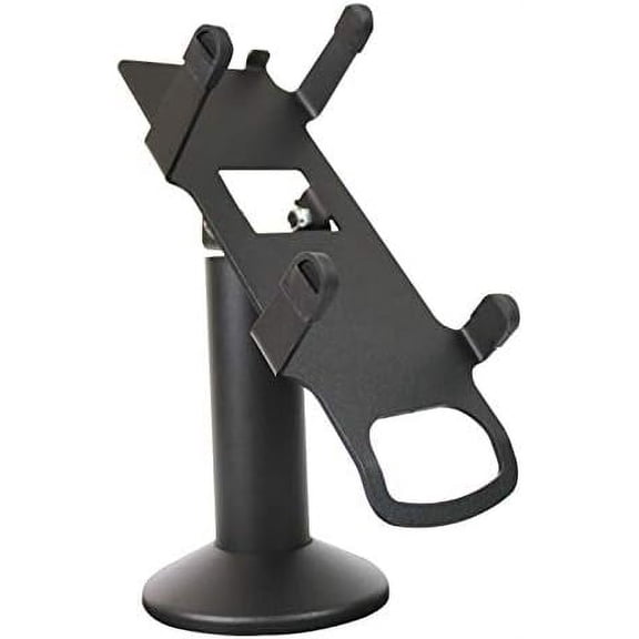 DCCStands Swivel and Tilt First Data FD130 / FD150 POS Terminal Stand, Screw-in and Adhesive - Black$$Office