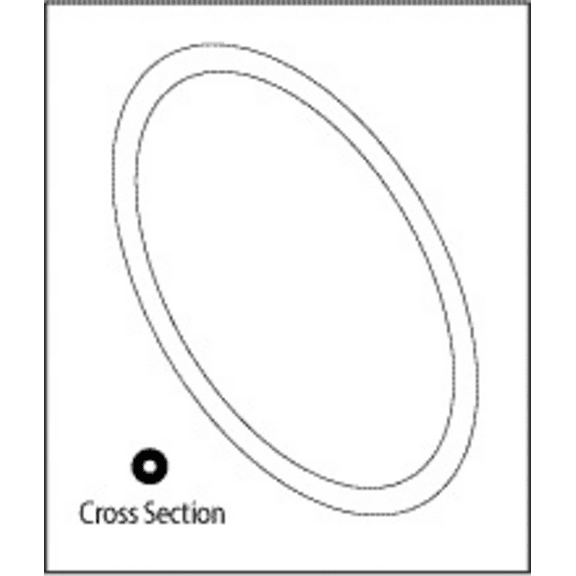 DCI 2195 Sterilizer Door Gasket Kit With Dam & Hoop for Midmark M11 & M11D