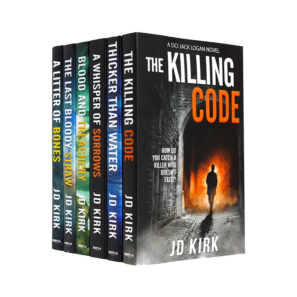DCI Logan Crime Thrillers Series by JD Kirk 6 Books Set (Book 1-6 ...