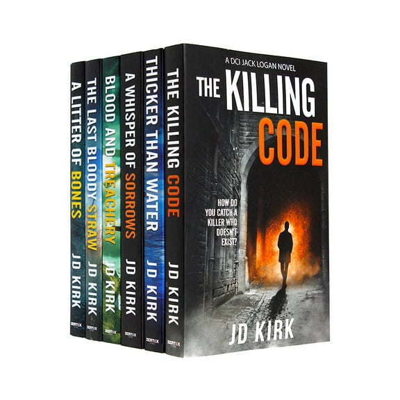 DCI Logan Crime Thrillers Series by JD Kirk 6 Books Set (Book 1-6) - Fiction - Paperback