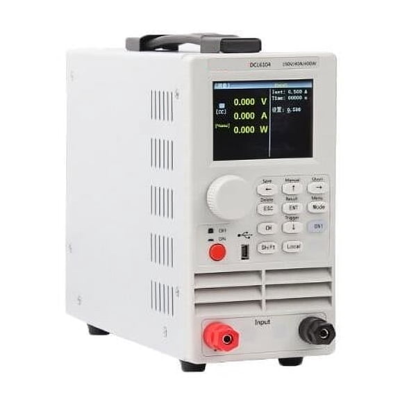 DCL6104/DCL6204 Single / Dual Channel 400W 150V Programmable DC Electronic Load LED Power Aging Battery Discharge Tester ,Long Lasting