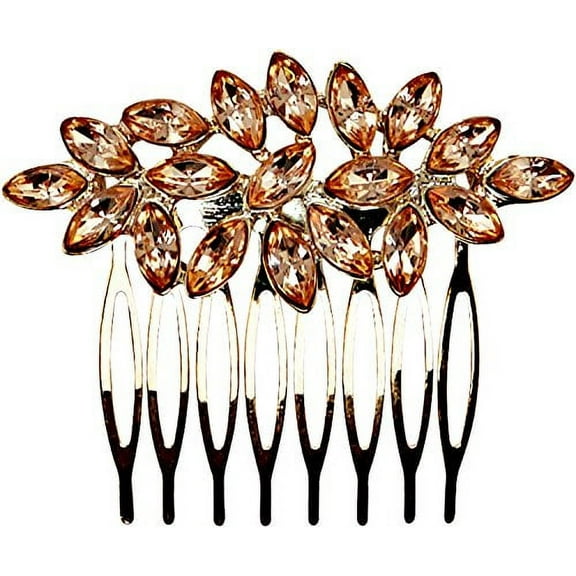 DCNL Amber Stones Side Comb