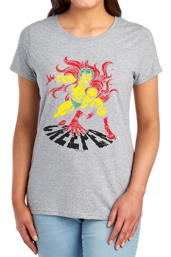 DCO Creeper Women's T Shirt, Athletic Heather, Large