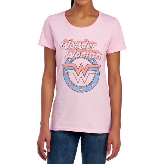 DCO Faded Wonder Women's T Shirt, Pink, Small