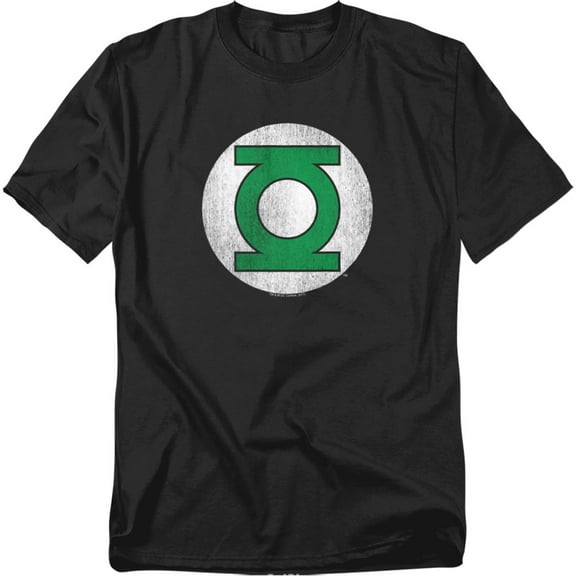 DCO - JLA T-Shirt Gl Logo Distressed Unisex Graphic Tee for Men & Women