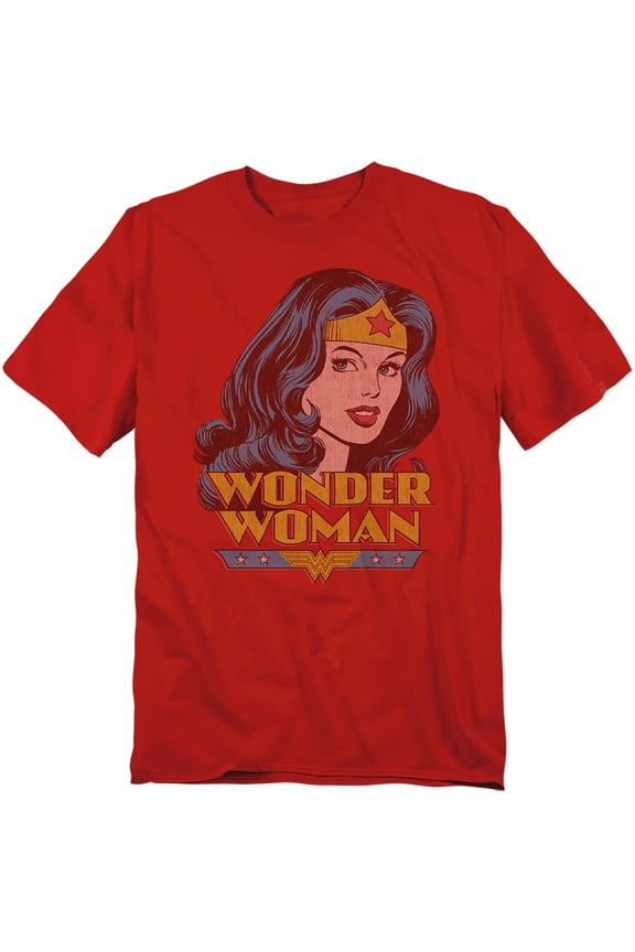 DCO - Logo T-Shirt Wonder Woman Unisex Graphic Tee for Men & Women