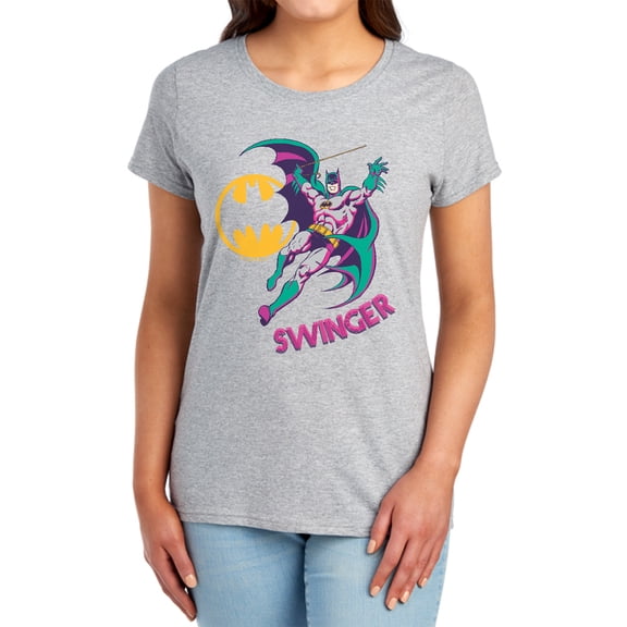 DCO Swinger Women's T Shirt, Athletic Heather, Large