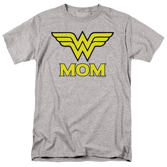DCO Wonder Mom Unisex Adult T Shirt, Athletic Heather, 4X-Large
