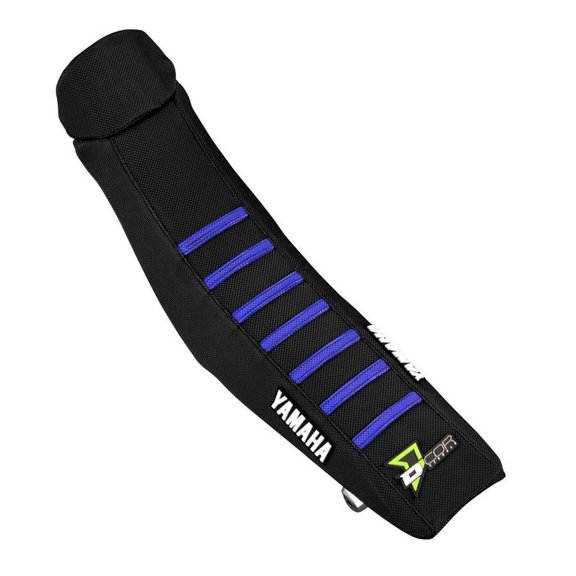 DCOR 30-50-126 Factory Reinforced Seat Cover - Factory Black/Blue Ribs