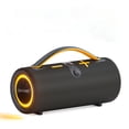 thumbnail image 1 of DCOWO 60W Portable Speaker, 20-Hour Battery Life, Powerful Bass with 6 RGB Light Effects, Ideal for Outdoor Activities, Camping, and Parties, 1 of 8