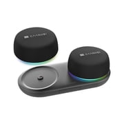 DCOWO Magnetic Bluetooth Speaker, 2 in 1 Portable Speaker, Separate Wireless Dual Speakers, 10-Hour Battery Life, TWS Pairing, with Charging Dock, Suitable for Home and Office