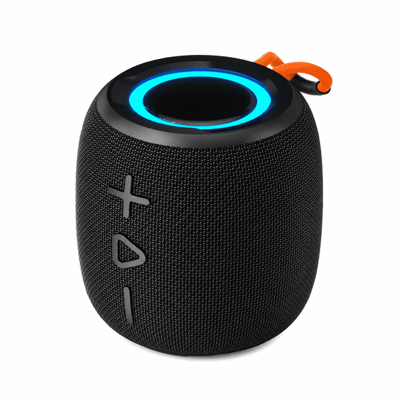 DCOWO Portable Bluetooth Speaker, IPX5 Waterproof, 8-Hour Battery life, Six RGB Lighting Options, Travel, Riding, Outdoor Enthusiasts