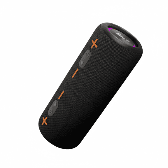 DCOWO S10 2-in-1 Bluetooth Speaker 360 Sound IPX6 Waterproof RGB LED Lights - Home/Outdoor/Karaoke