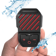 DCOWO Wearable Bluetooth Speaker, 8H Battery, Outdoors IPX5 Waterproof Portable Clip-On Design, Built-In ENC Mic Wireless Speaker, Hands-Free Music & Calls, Ideal for Running, Cycling and Hiking