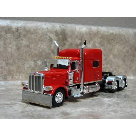 DCP 1/64 Red Peterbilt 389 Semi Truck Farm Toy