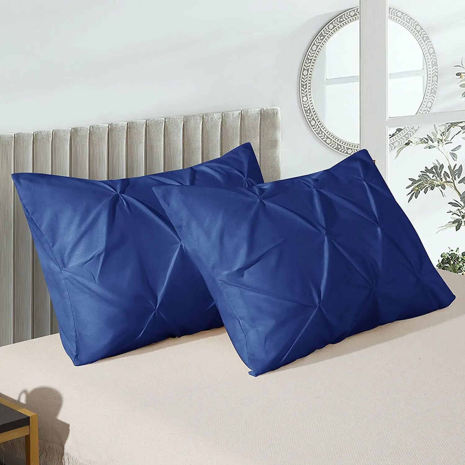 DCP Body Pillow shams for Hair and Skin Green 2 Pack Blue 24*24in