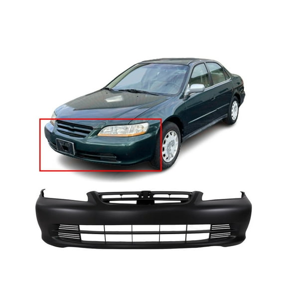DCP Front Bumper Cover Fascia for 2001 2002 Honda Accord Sedan 01 02 DX EX LX SE VP