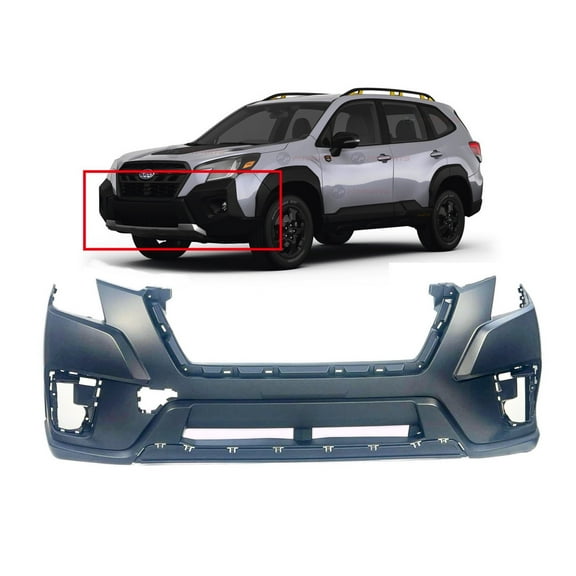DCP Front Bumper Cover Fascia for Subaru Forester 2022-2023 SU1000198 Primed