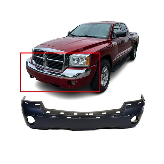 DCP Front Bumper Cover For 2005-2007 Dodge Dakota Primed 5JL34TZZAE CH1000443