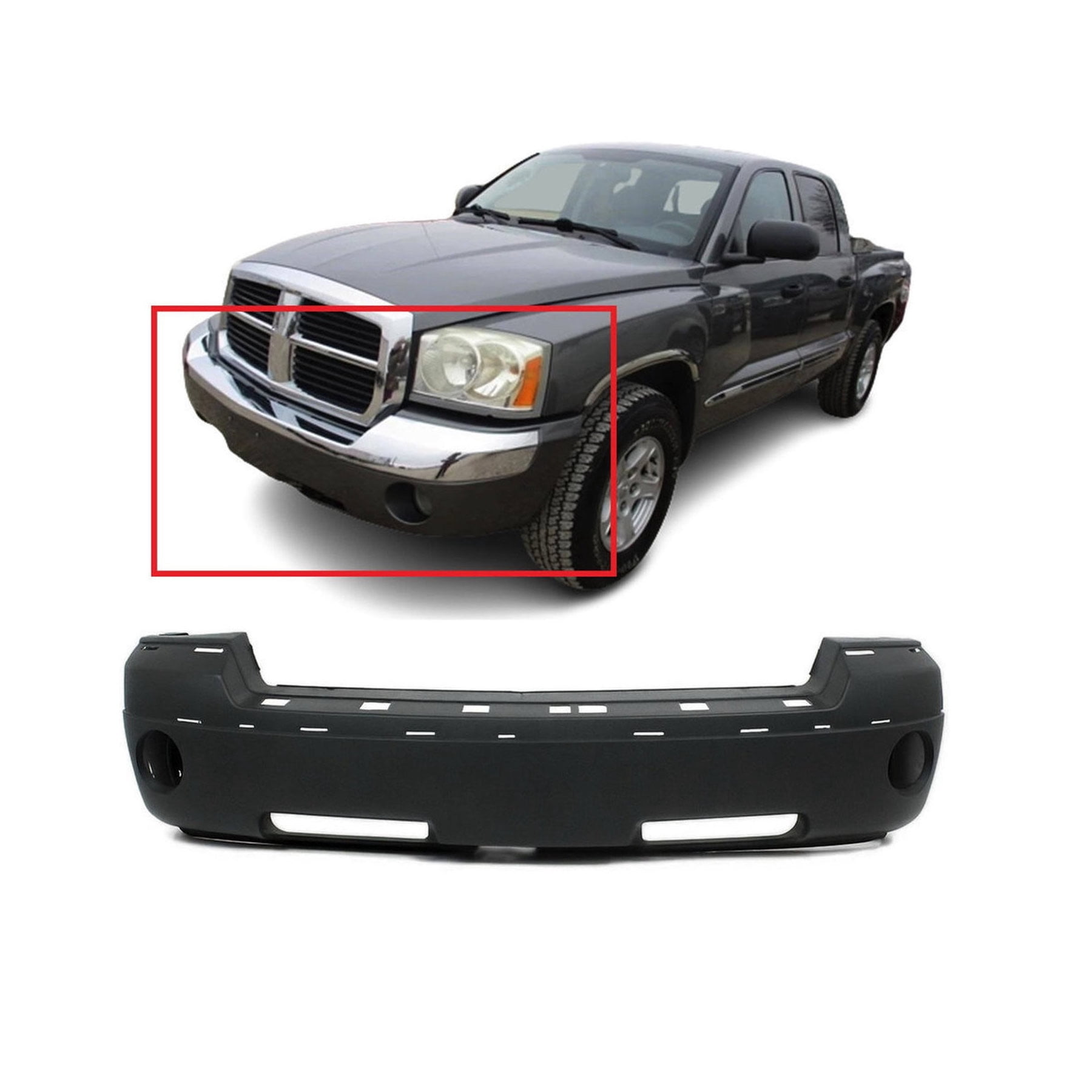 2000-2002 Toyota Echo Front Bumper Painted (Lower Cover