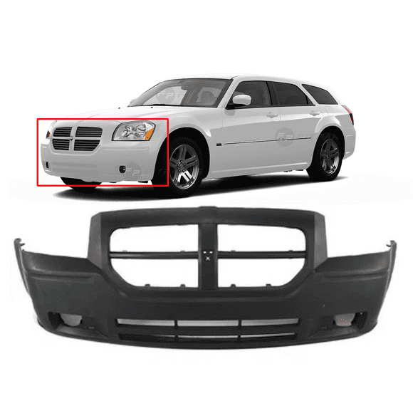 DCP Front Bumper Cover For 2005-2007 Dodge Magnum Primed CH1000429
