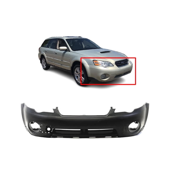 DCP Front Bumper Cover For 2005-2007 Subaru Outback Primed 57704AG03A SU1000150