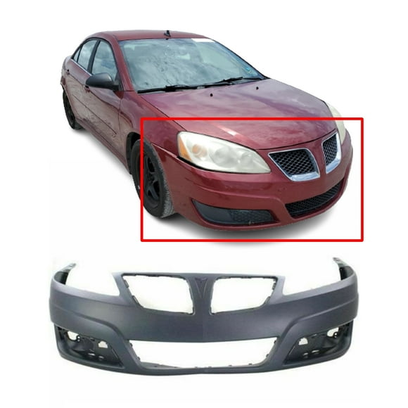 DCP Front Bumper Cover For 2009-2010 Pontiac G6 Primed 25961375 GM1000904