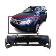 DCP Front Bumper Cover For 2009-2013 Subaru Forester X XS XT Touring w Fog Holes