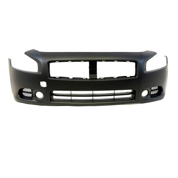 DCP Front Bumper Cover For 2009-2014 Nissan Maxima w/ fog lamp holes Primed CAPA