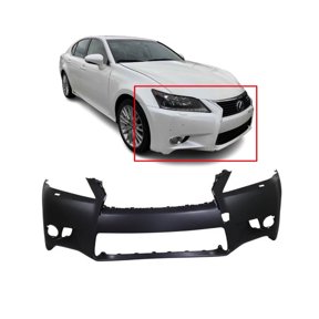 DCP Front Bumper Cover For 2013 Lexus GS450h W/Fog Light Holes Primed LX1000230