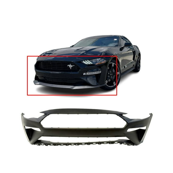 DCP Front Bumper Cover For 2018-2023 Ford Mustang GT Primed FO1000746