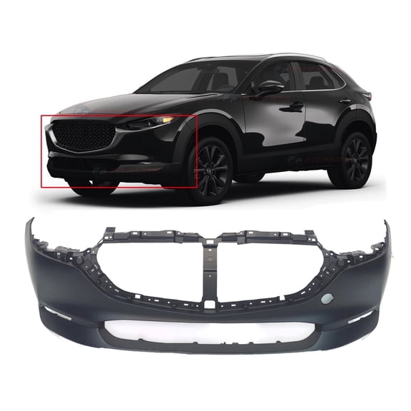 DCP Front Bumper Cover For Mazda CX-30 2020-2023 Primed DGY950030 MA1000255