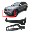 DCP Front Bumper Cover Kit for 20142015 Jeep Grand Cherokee W/Park Hls