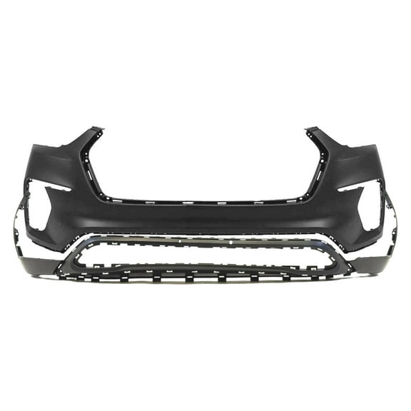 DCP Front Bumper Cover Kit for 2017-2019 Hyundai Santa Fe HY1000216 HY1015107 CAPA