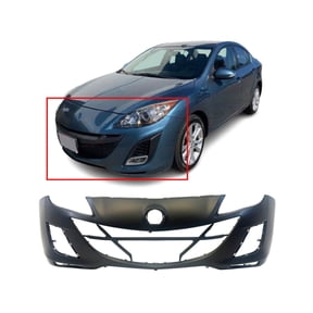 DCP Front Bumper Cover Replacement for 2010 Mazda 3 2.0L 10 Primed GS GX i
