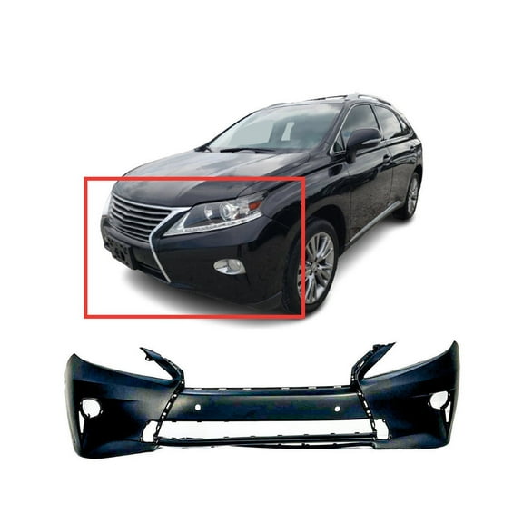 DCP Front Bumper Cover for 2013-2015 Lexus RX350 RX450h Japan Built w/Park Holes