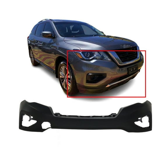 DCP Front Bumper Cover for 2017 2018 2019 Nissan Pathfinder 17 18 19
