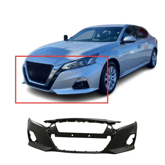 DCP Front Bumper Cover for 2019-2022 Nissan Altima S SL SR SV 620226CA0H NI1000324