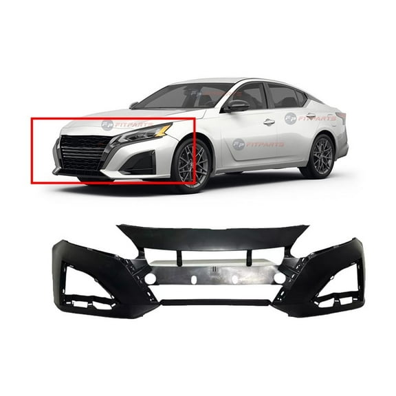 DCP Front Bumper Cover for Nissan Altima 2023-2024 Primed 620229HF0H NI1000345
