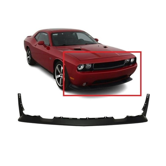 DCP Front Bumper Valance for 2011-2014 Dodge Challenger SRT8 Lower Deflector Texturd