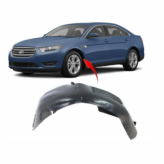 DCP Front Left Driver Side Fender Liner For 2010-2019 Ford Taurus FO1248144