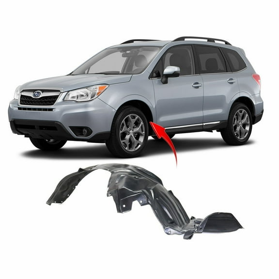 DCP Front Left Driver Side Fender Liner For 2014-2018 Subaru Forester SU1248127