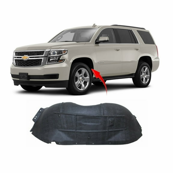 DCP Front Left Driver Side Fender Liner For 2015-2018 Chevrolet Tahoe GM1248268